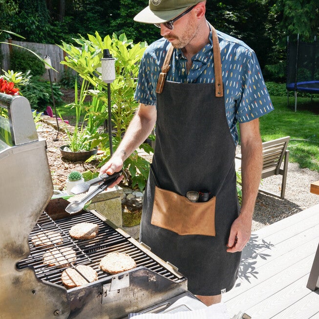 Canvas Grilling Apron, , alternate image number null
