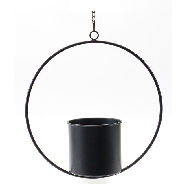Modern Hanging Planter With Frame (Set Of 2), , on-hover image number 1