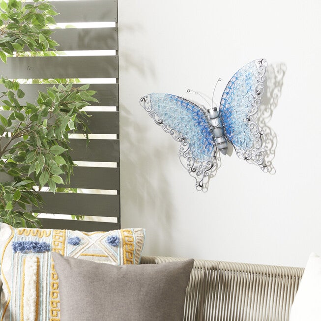 Silver Metal Eclectic Wall Decor, , alternate image number null