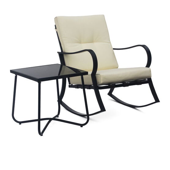 Saint Birch 3-Piece Set Rocking Chairs With End Table Rockingchair, , alternate image number null