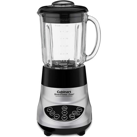 SmartPower Duet Blender Food Processor (Brushed Chrome), , alternate image number null