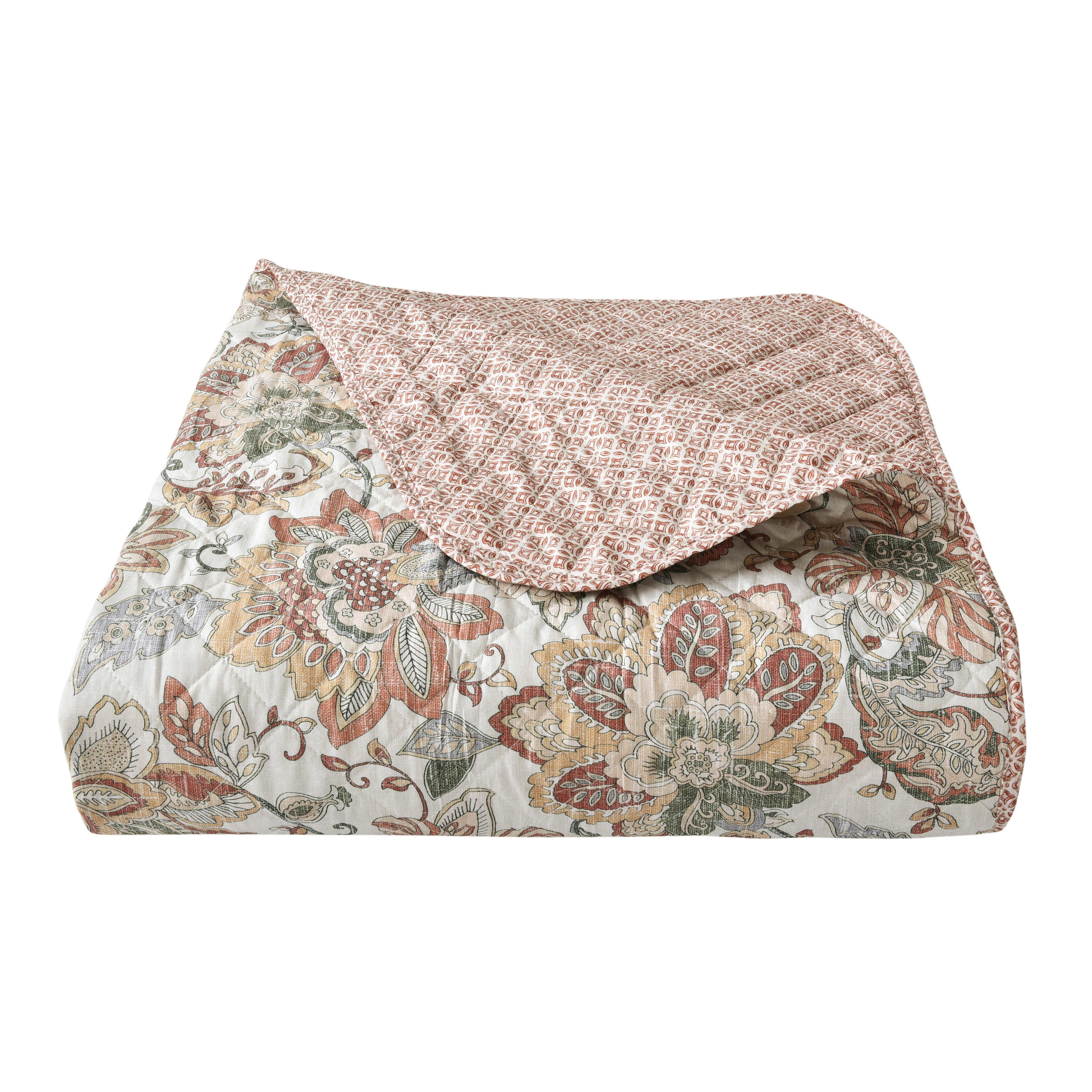 Janessa 3 Piece Quilt Set, SPICE, alternate image number null