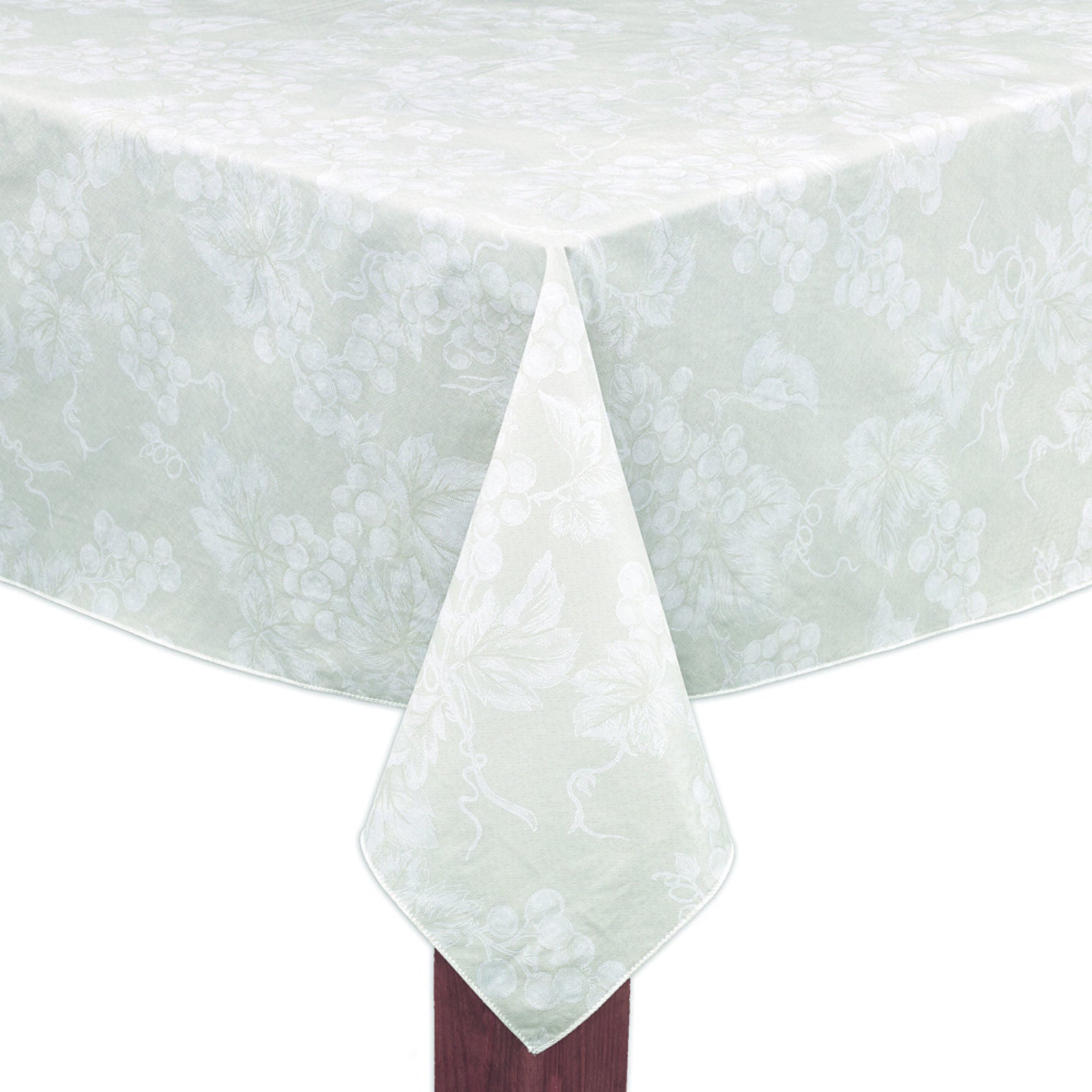 GRAPEVINE Tablecloth, IVORY, hi-res image number 0