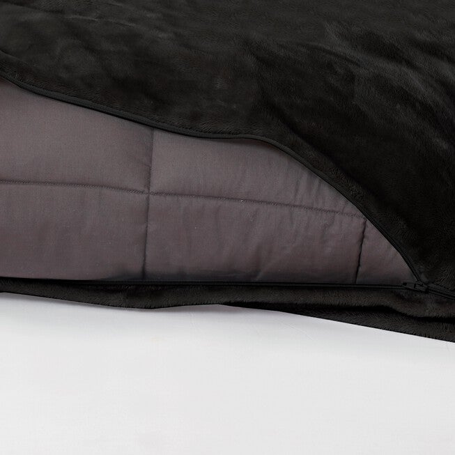 Plush 15 Lb. Weighted Blanket with Washable Cover, , alternate image number 4