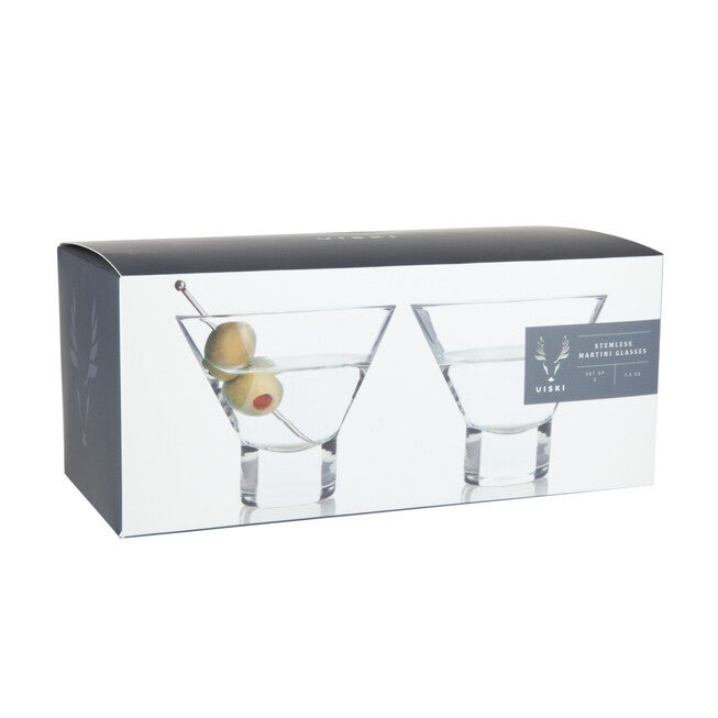 Heavy Base Crystal Martini Glasses, , alternate image number 5