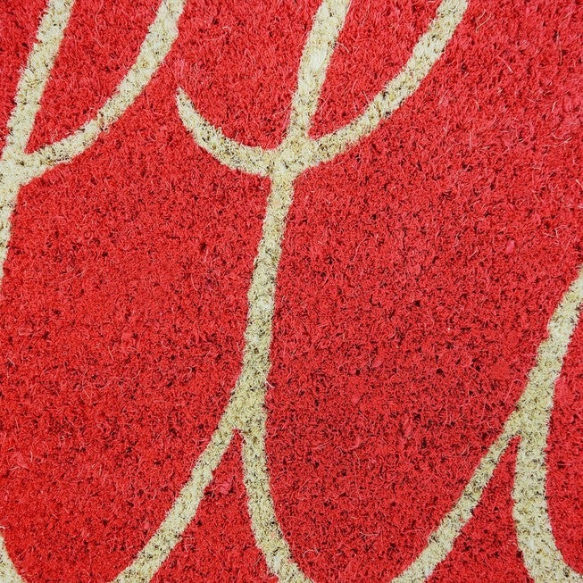 Coral Hello Doormat, , alternate image number null