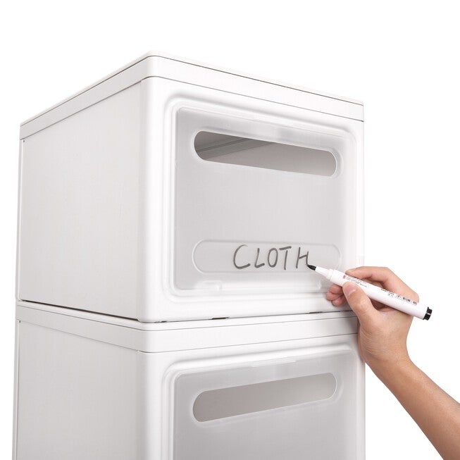 Stackable Storage Bin W/ Lids & Wheels, , alternate image number 4