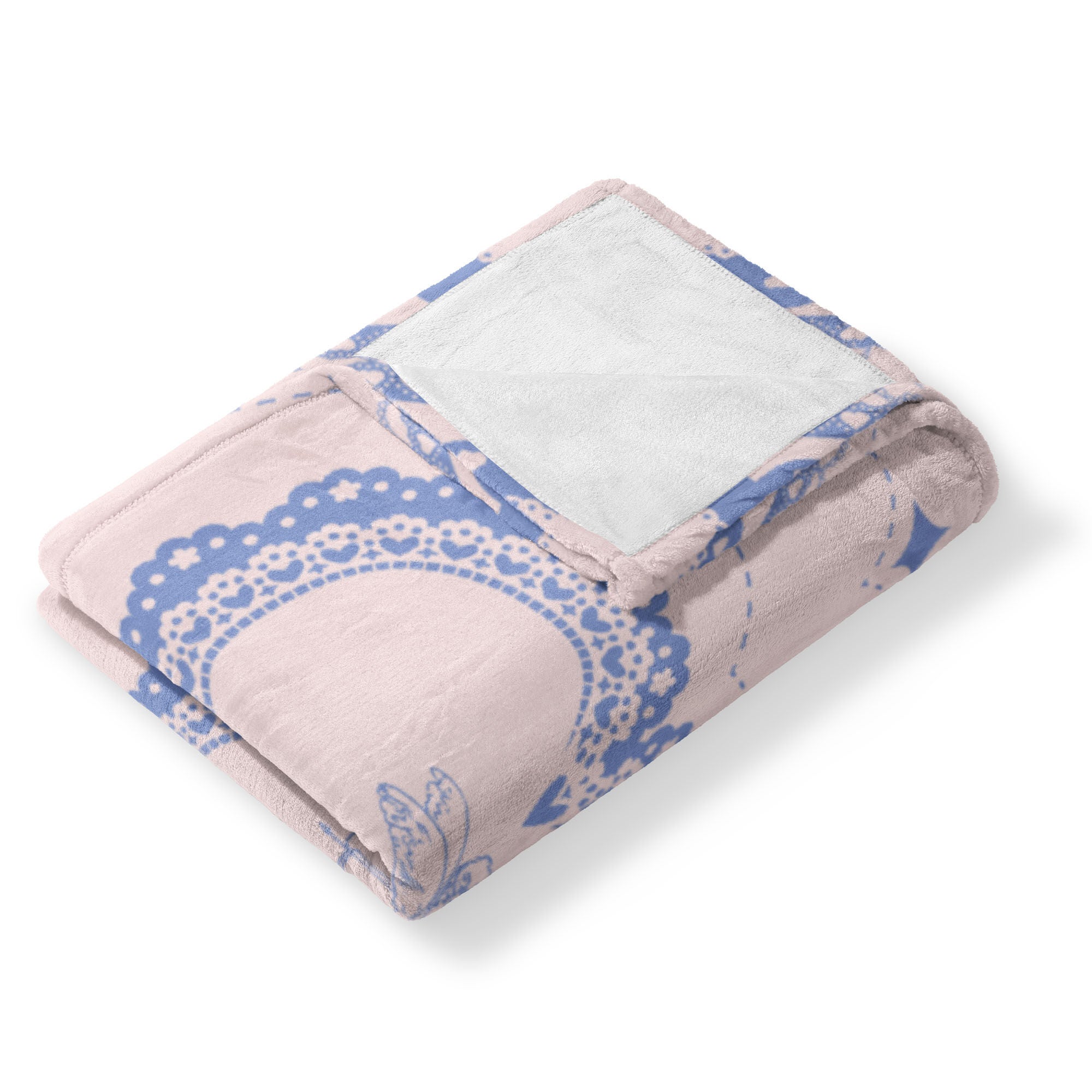 Valentine's Day Vintage Hearts Silk Touch Throw Blanket 50x60 Inches, HEART THROW, alternate image number 3
