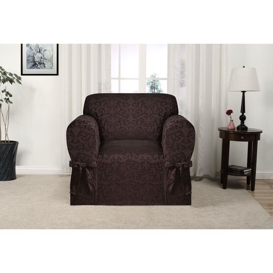 Kathy Ireland American Chair Cover, BROWN, hi-res image number null