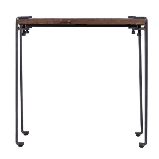 Talvern Square Reclaimed Wood End Table, , alternate image number null