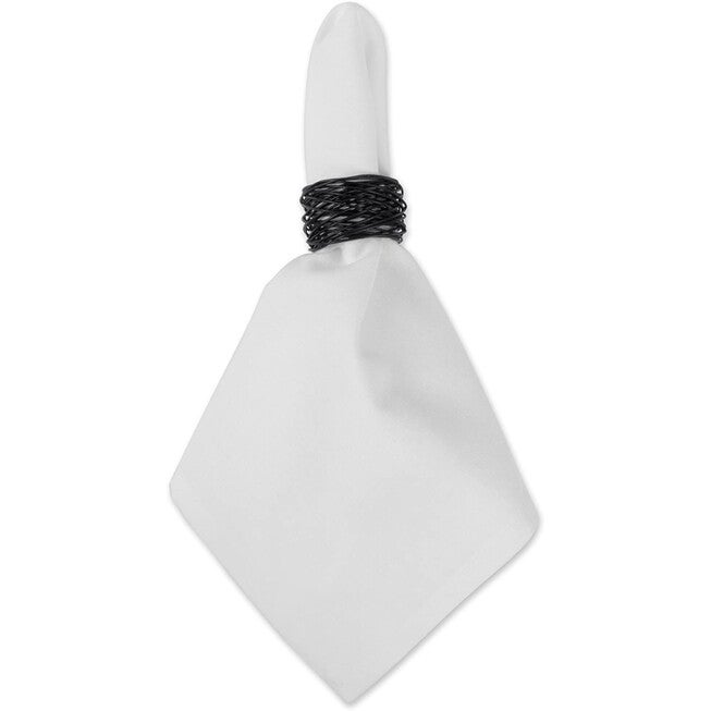 White Napkin, Set of 6, , alternate image number null