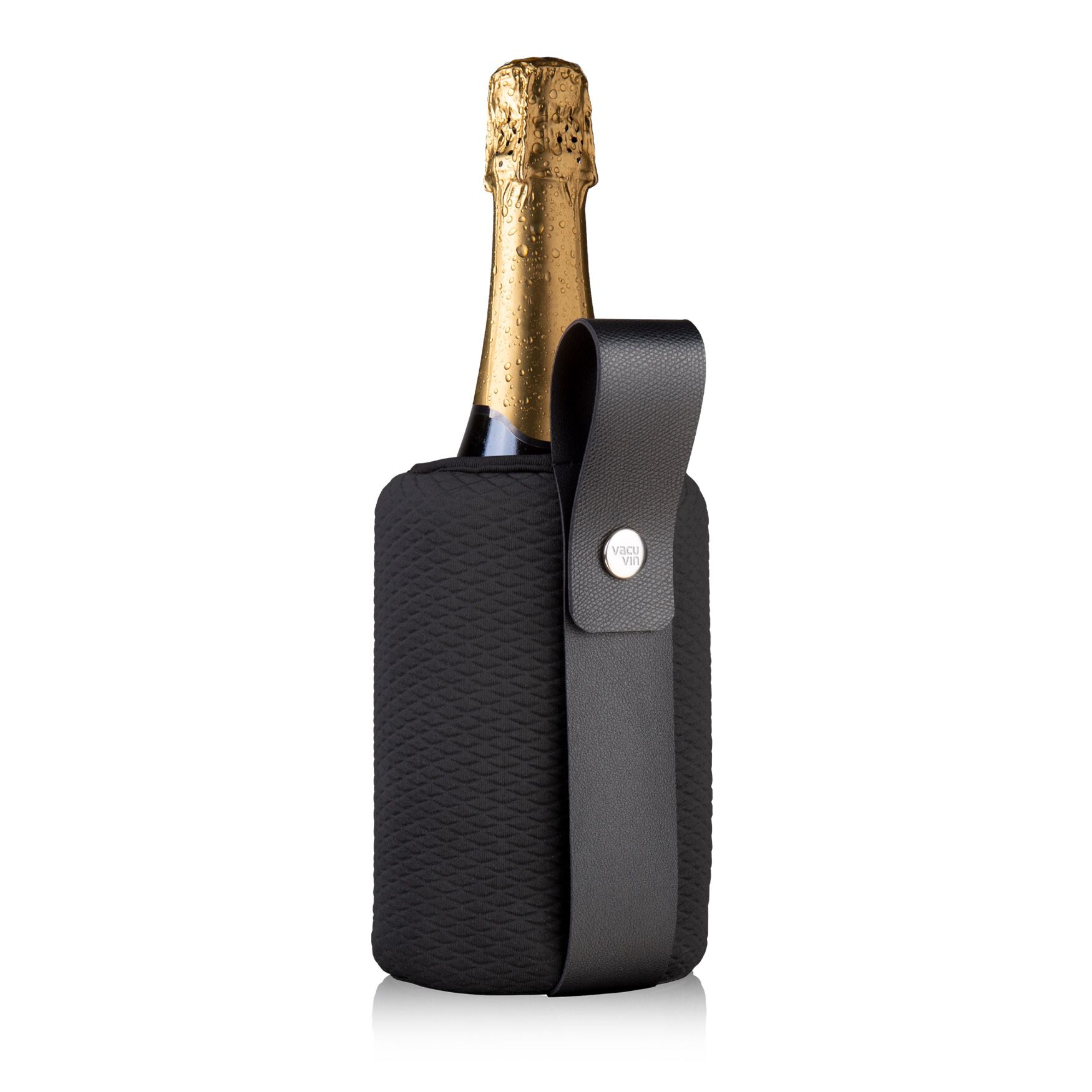 Flexible Wine Cooler Artico, Black, , on-hover image number 1