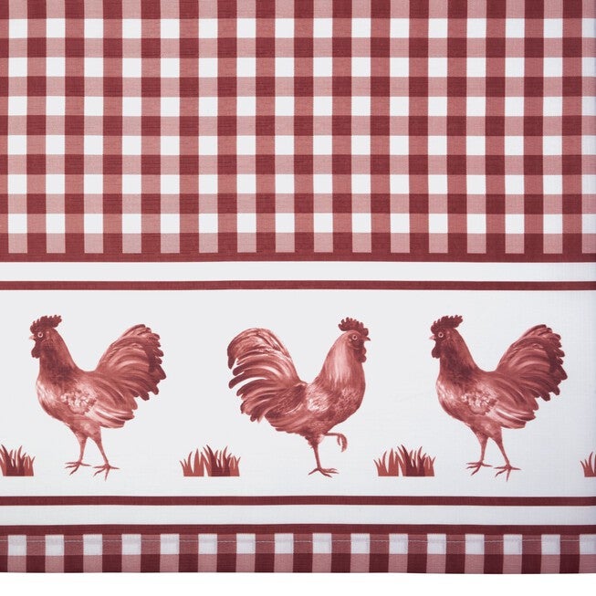 Barnyard Window Curtain Tier Pair and Valance Set, , on-hover image number null