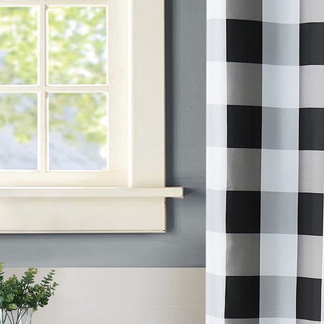 Everyday Buffalo Plaid Shower Curtain, , alternate image number null