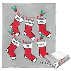 Wb Friends Friends Stockings Silk Touch Throw Blanket