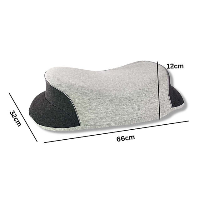 PainX Orthopedic Pillow, BLACK, alternate image number null