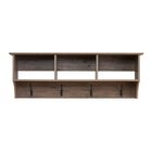 48" Wide Hanging Entryway Shelf, Drifted Gray, , alternate image number null