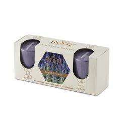 English Lavender Scented Votive Candle, Set 3