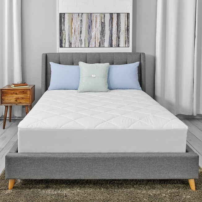 Sealy Healthy Nights Antimicrobial Mattress Pad, , on-hover image number 1