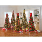 Fully Decorated Pre-Lit 6-Ft. Pop-Up Christmas Tree, , alternate image number null