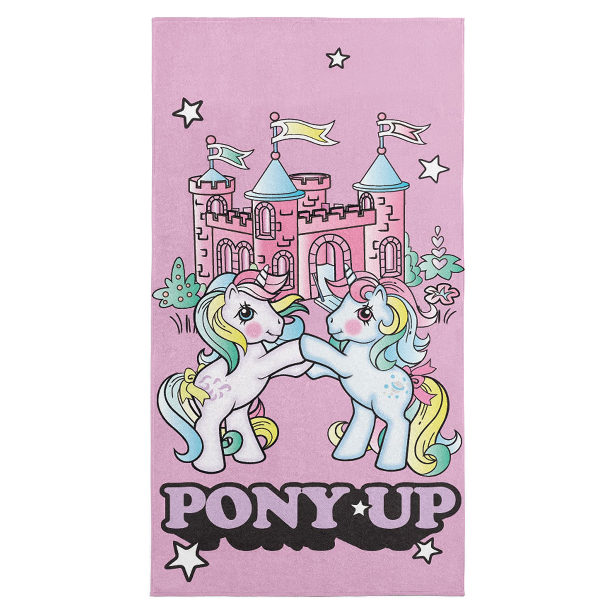 Peppa Pig Fun Bunch Microfiber Beach Towel 30x60 inches, LITTLE PONY, hi-res image number 0