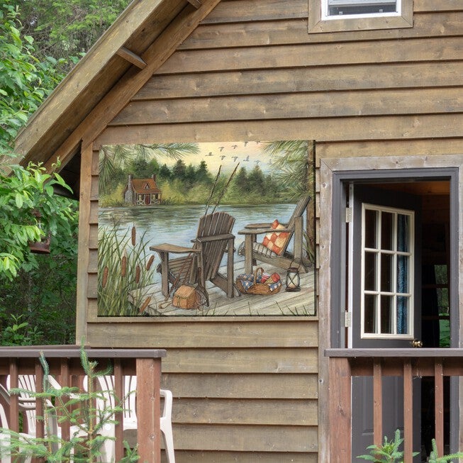 LAKE TIME OUTDOOR ART 40X30, , on-hover image number 1