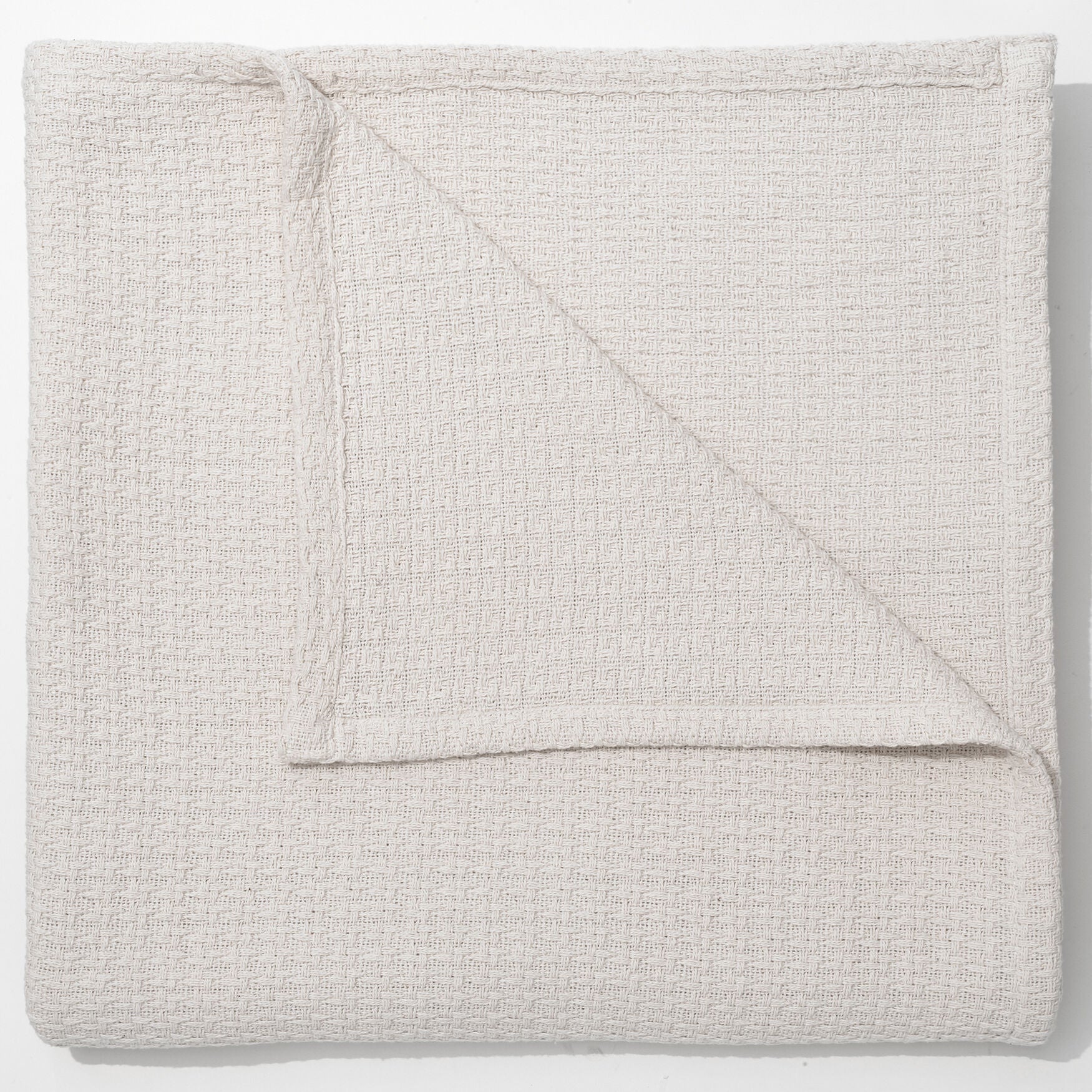BH Studio Cotton Blanket, WHITE, on-hover image number 1