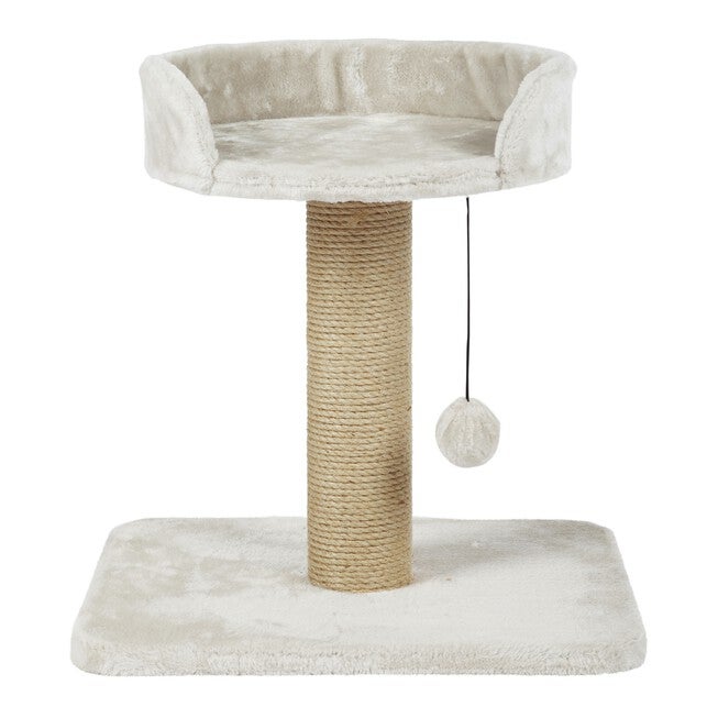 Mica Scratching Post with Platform, LIGHT GRAY, hi-res image number null