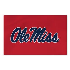 NCAA Logo Washable Rug 20x32 inches