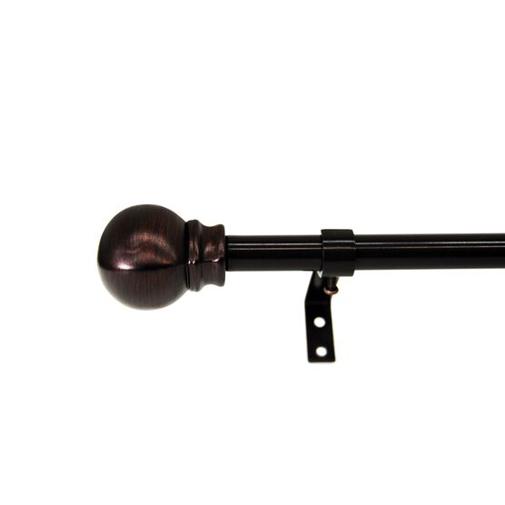 28"-48" Rod set with Ball Finial, , on-hover image number null