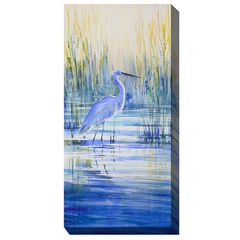 BLUE BEAUTY OUTDOOR ART 24X48