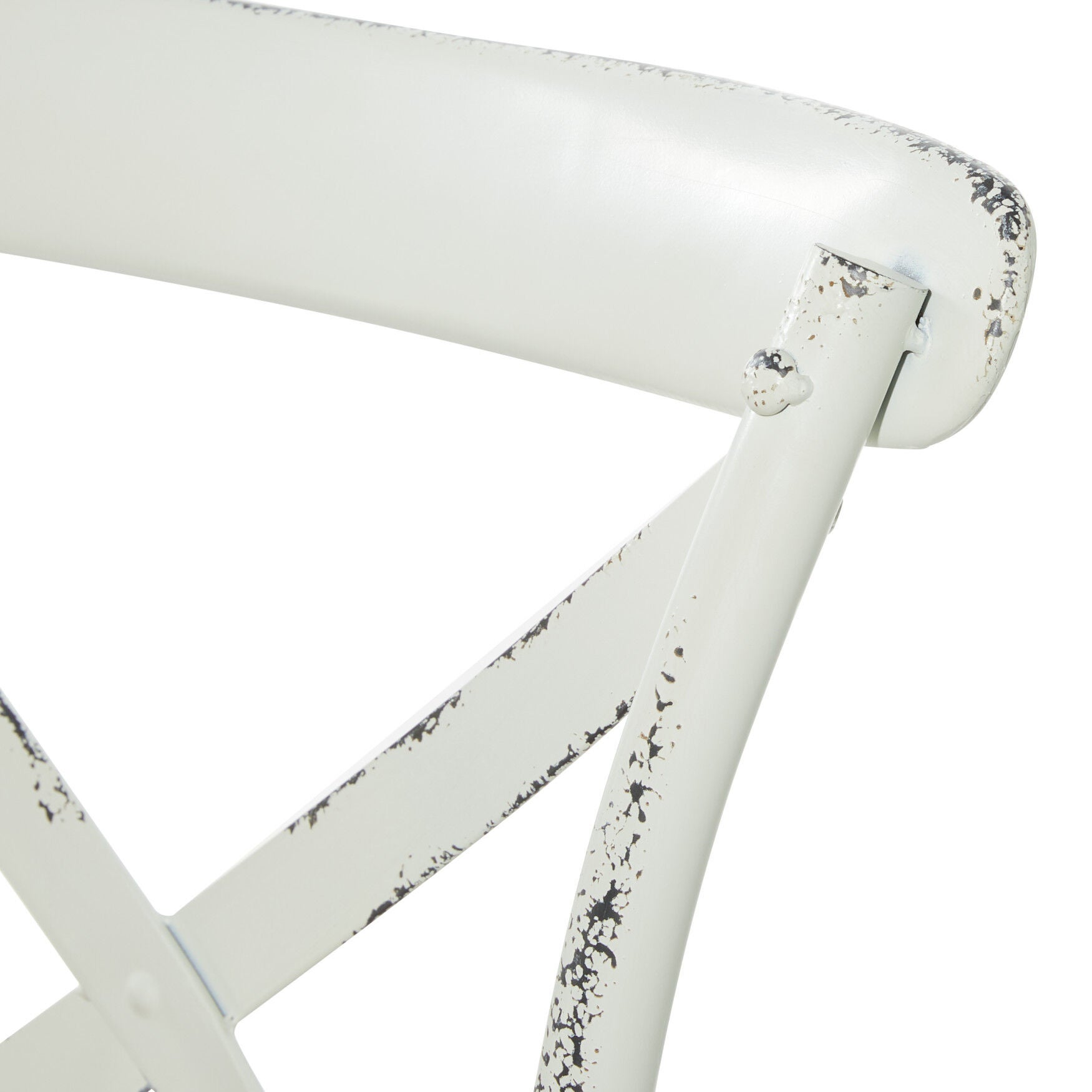 White Iron Farmhouse Dining Chair, , alternate image number 5