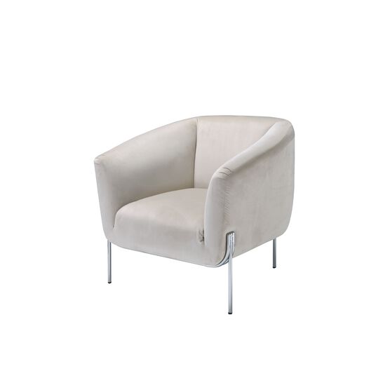 Accent Chair, BEIGE GOLD, hi-res image number null