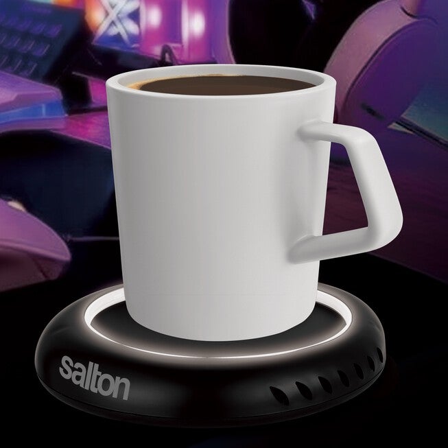 Illuminated Mug Warmer - Black, BLACK, hi-res image number null