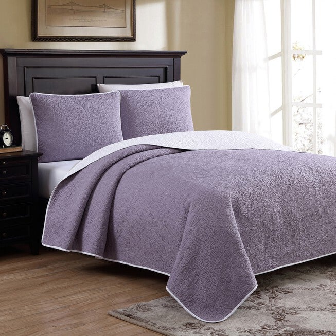 Marseille Quilt Set, LILAC, hi-res image number 0
