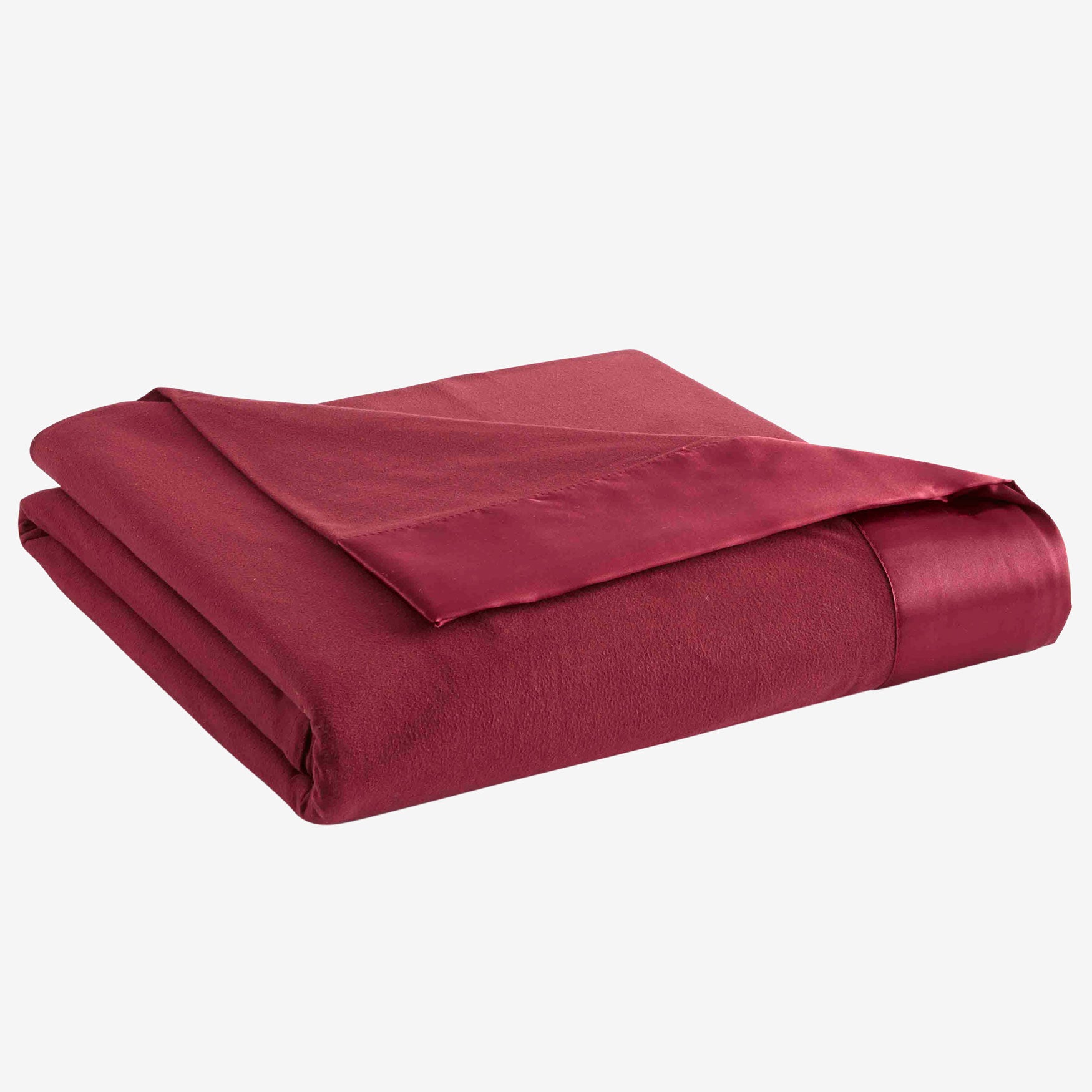 Micro Flannel® All Seasons Lightweight Sheet Blanket, WINE, hi-res image number 0