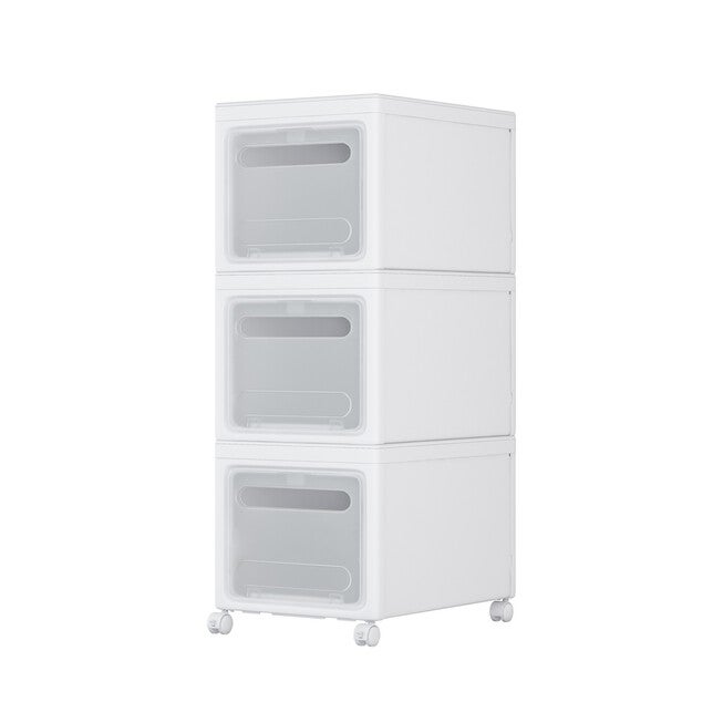 Stackable Storage Bin W/ Lids & Wheels, , alternate image number 11