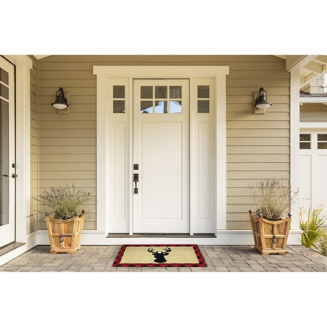 Holiday Stag Doormat, , alternate image number null
