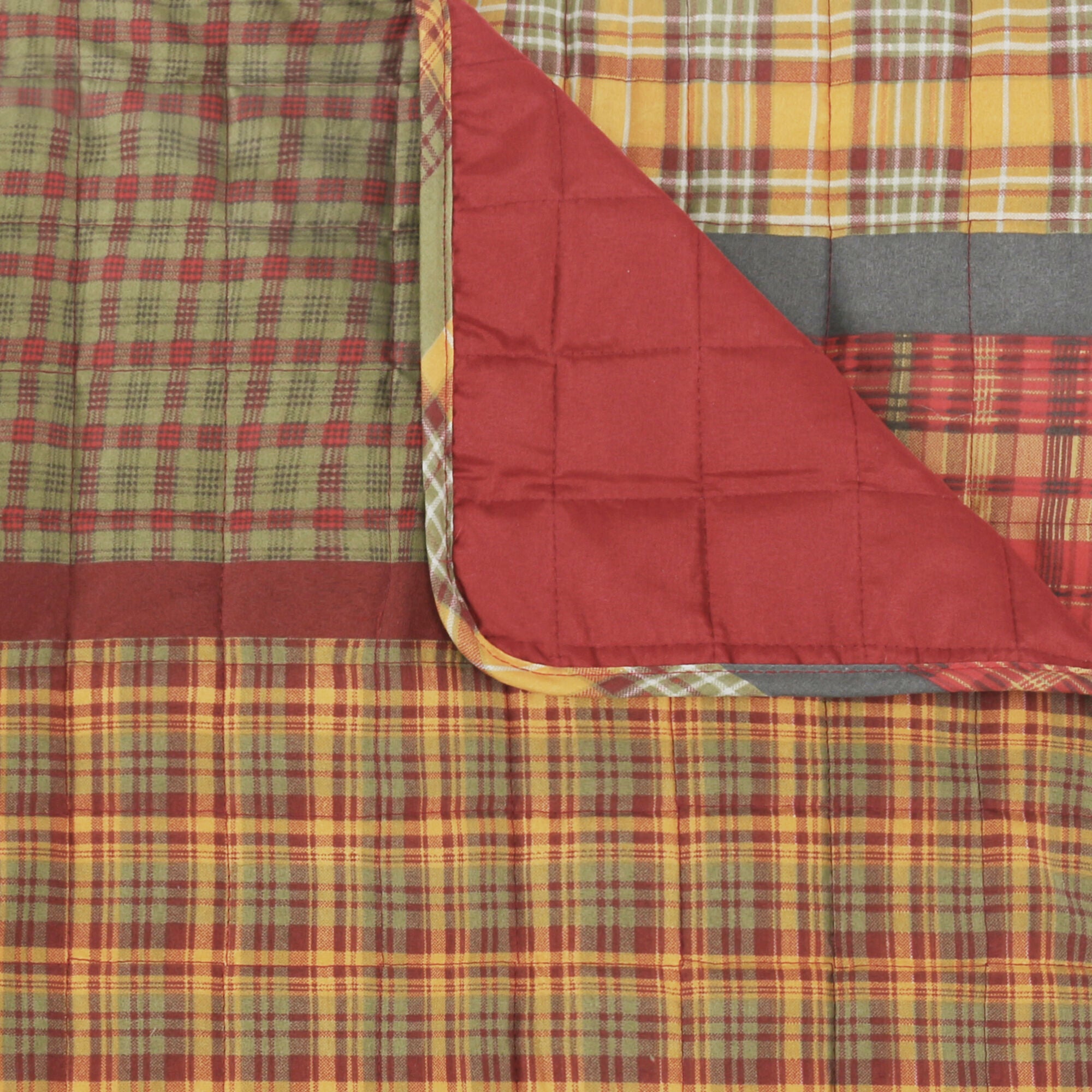 Gold Rush Arm Chair Quilted Furniture Protector, MULTI, alternate image number 3