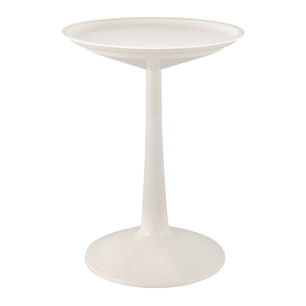 SPROUT 2 IN 1 SIDE TABLE, WHITE, on-hover image number 1