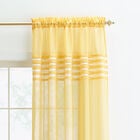 BH Studio Pleated Voile Rod-Pocket Panel, , alternate image number null