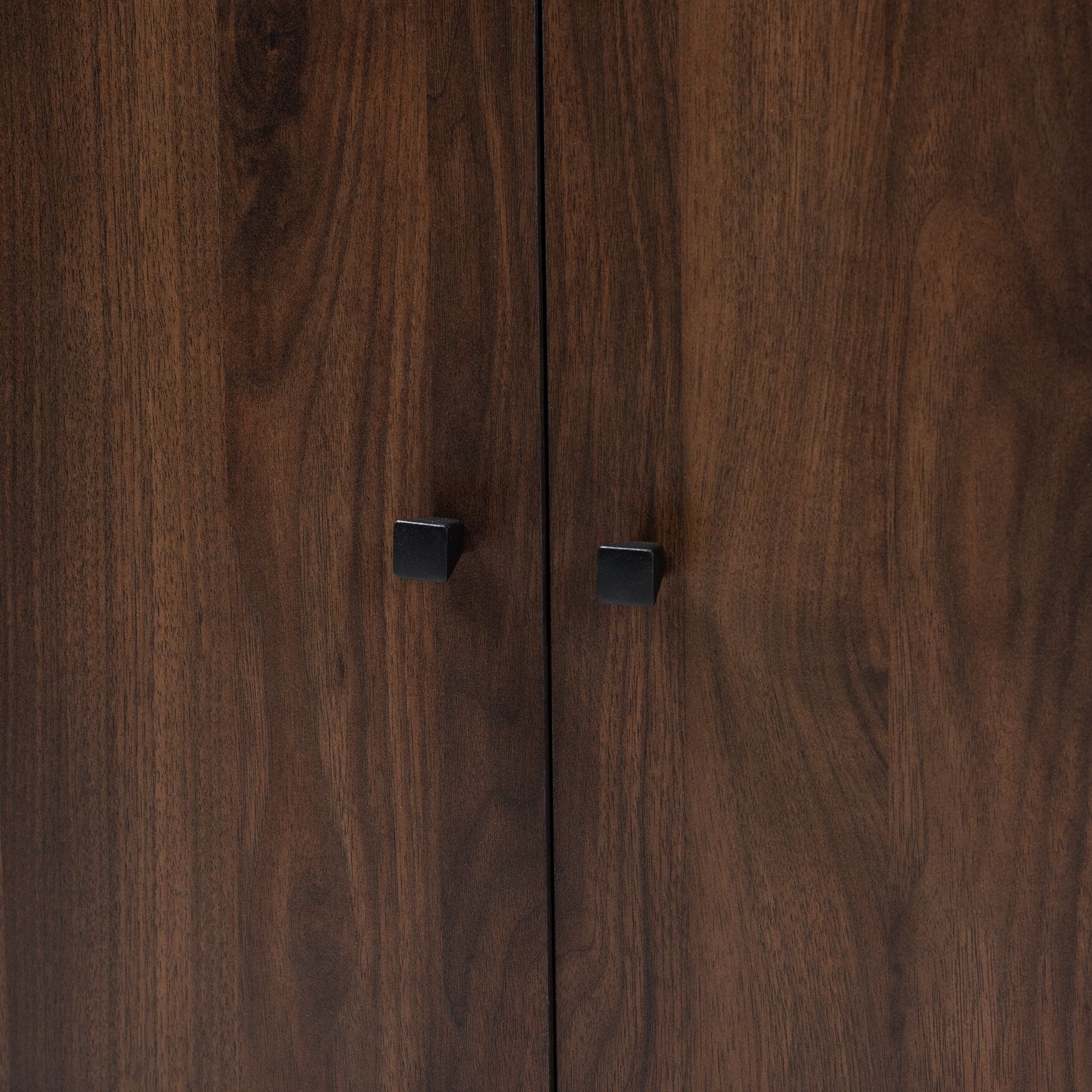 Rossin Modern and Contemporary Walnut Brown Finished 2-Door Wood Entryway Shoe Storage Cabinet, , alternate image number 10