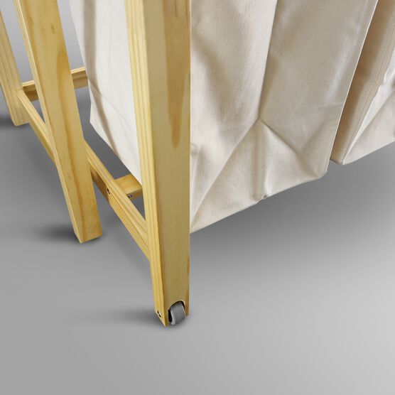 Eco Home Laundry Prep Hamper - Natural, , alternate image number null