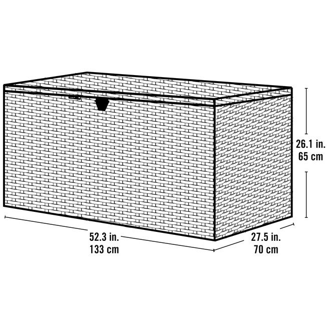 Deck Box Anthracite, , alternate image number null