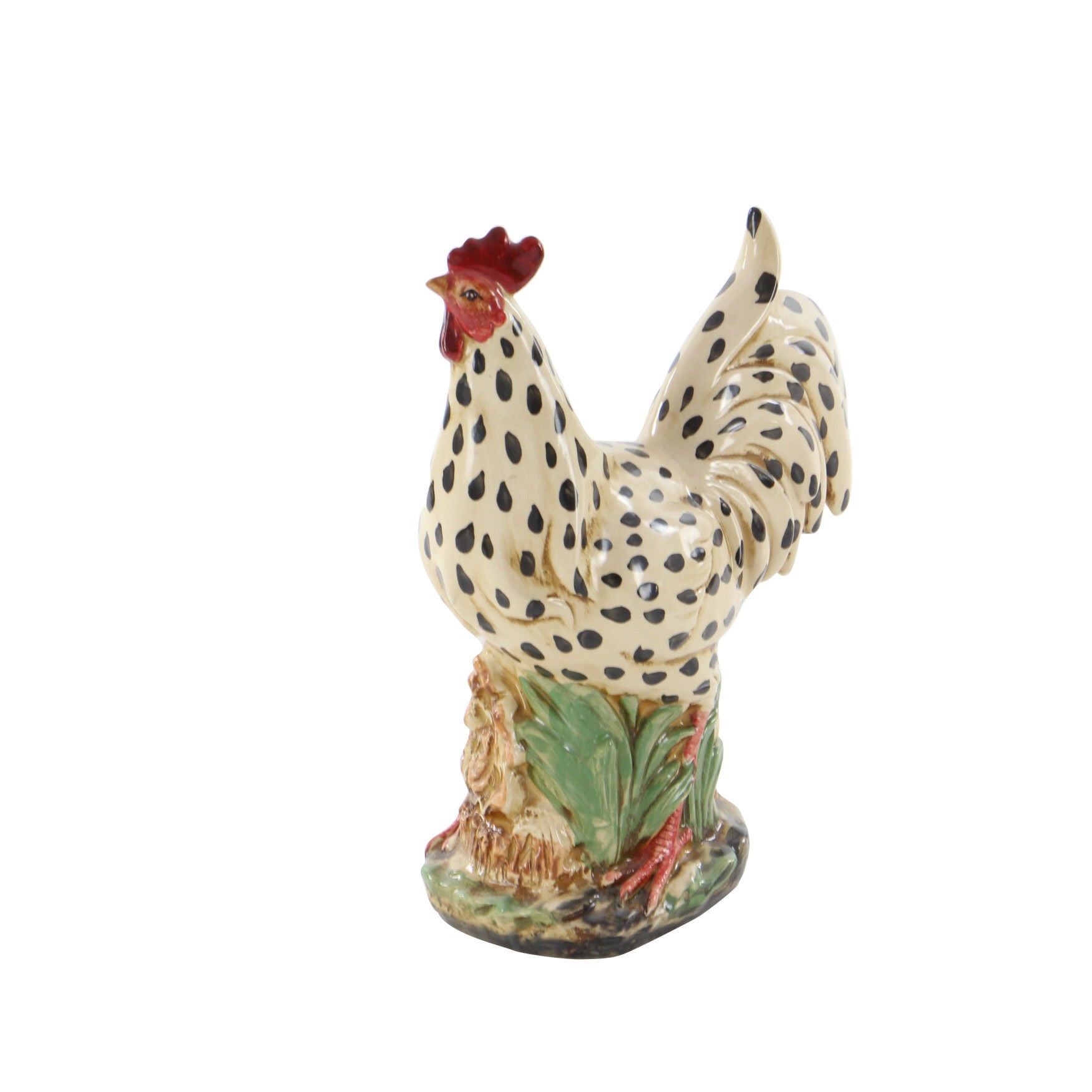 Beige Ceramic Farmhouse Birds Garden Sculpture, , alternate image number 3