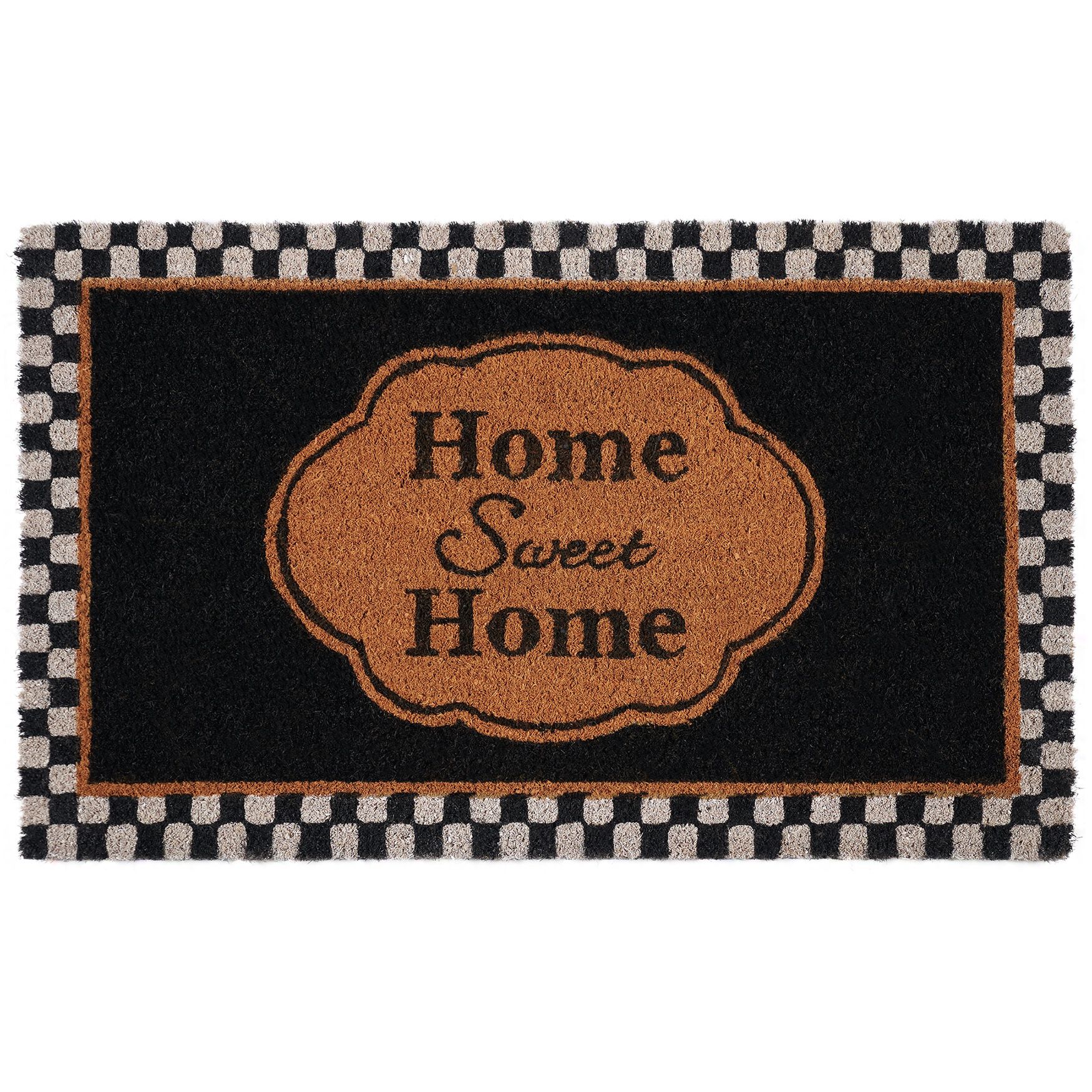 Printed Coir Door Mat 18 inches x 30 inches, HOME SWEET HOME, hi-res image number 0