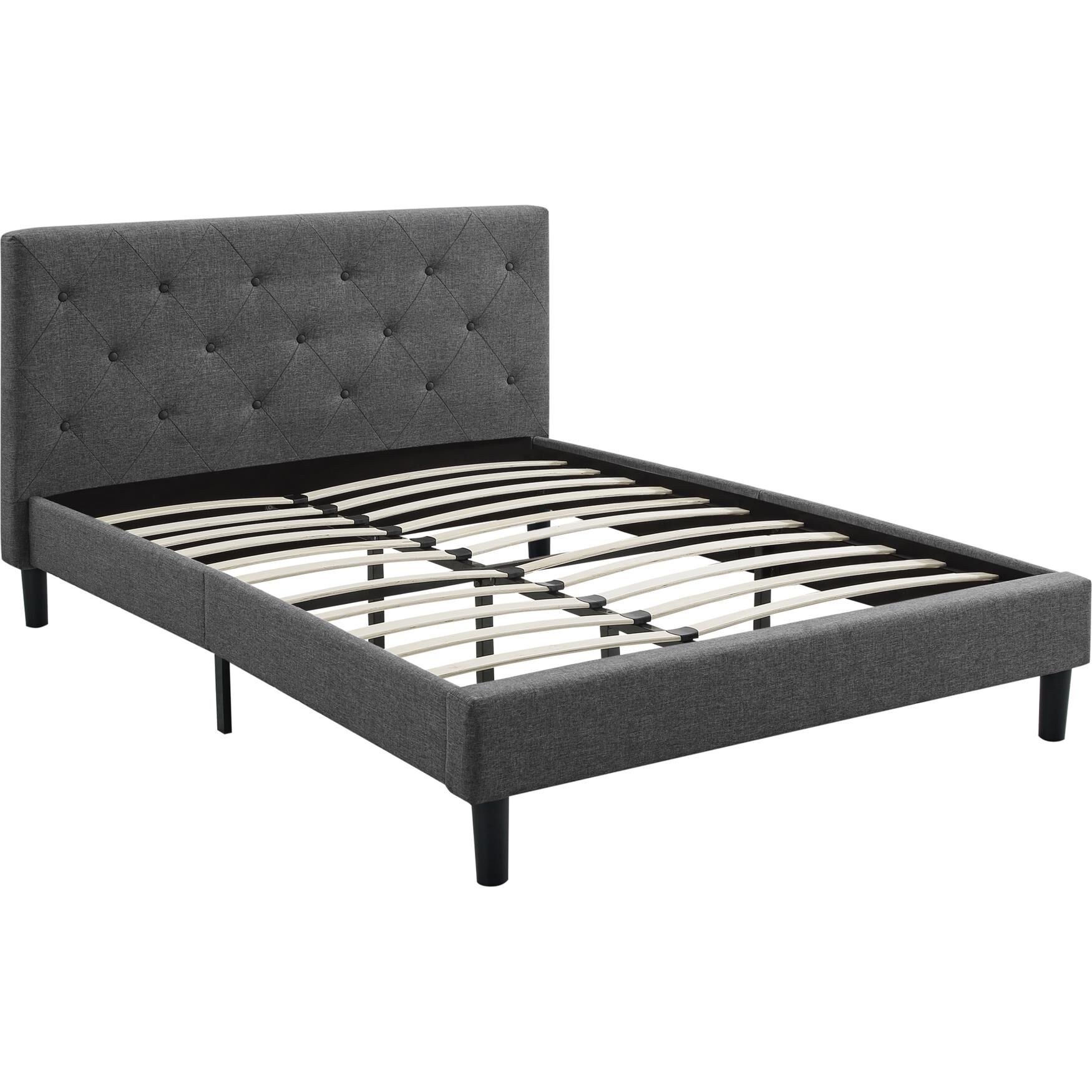 Monticello Platform Bed, Queen, Gray, , alternate image number 10