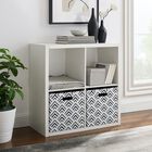 Glencoe 4 Cubby Storage Cabinet, , alternate image number null