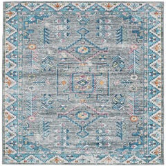 Washable Barron Grey/Green Rug