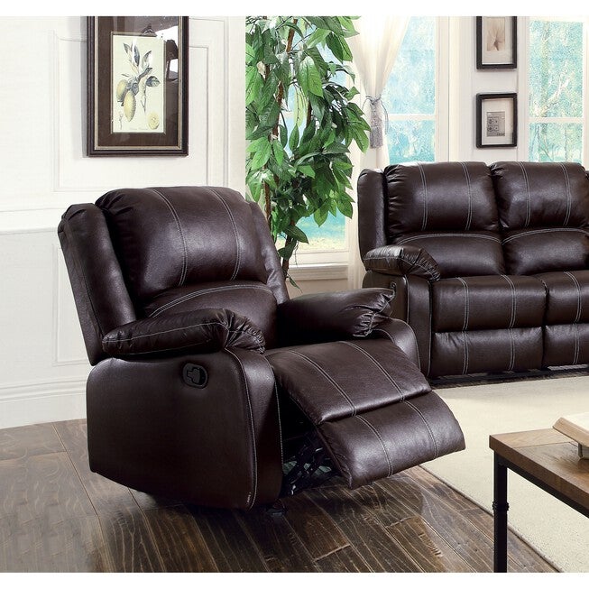 Rocker Recliner (Motion), BROWN, hi-res image number 0